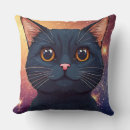 Search for black cat pillows Adorable
