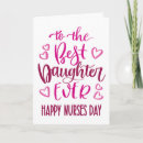 Search for nurse cards Typography