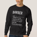 Search for barber hoodies Job