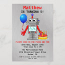 Search for mechanic birthday invitations Boy