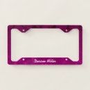 Search for unique license plate frames Modern