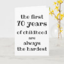 Search for funny 70th birthday cards Quote