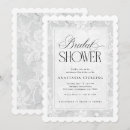 Search for lace bridal shower invitations Floral