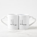Search for his and hers mugs Newlyweds