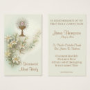 Search for first communion prayer cards Religious