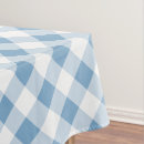 Search for blue checkered tablecloths Country