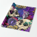 Search for skeleton wrapping paper Illustration