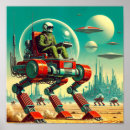 Search for retro robot posters Futuristic