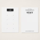 Search for template display cards boutique