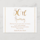 Search for 50th anniversary thank you cards Simple