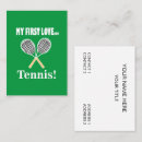 Search for tennis business cards Athletic