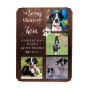Search for pet memorial magnets Dog