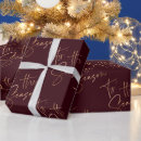 Search for black and gold christmas wrapping paper Simple modern