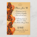 Search for monarch butterflies invitations Elegant