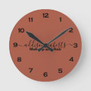 Search for terracotta clocks Chic