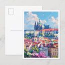 Search for czech republic postcards Watercolor