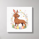 Search for vintage easter bunny canvas prints Funny