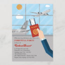 Search for farewell invitations Airplane