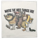 Search for where the wild things are napkins Classic kids book
