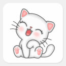 Search for funny cat stickers Kawaii