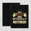 Search for retirement announcement postcards Grandpa