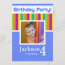 Search for 4 year old boy birthday invitations 4th