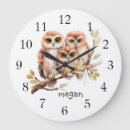 Search for cute owl clocks animal