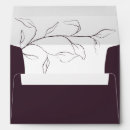 Search for purple wedding envelopes Simple