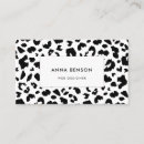 Search for wildlife business cards Modern