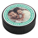 Search for cool hockey pucks Dad