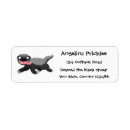 Search for badger return address labels Cartoon