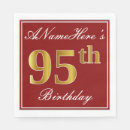 Search for red and gold napkins Elegant