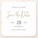 Search for save the date coasters Elegant