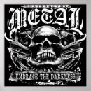 Search for metal posters Skull