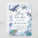 Search for ocean baby boy shower invitations Nautical