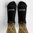 Search for black and gold socks Girly