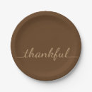 Search for thanksgiving party supplies Brown