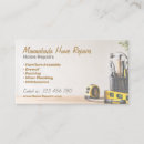 Search for handyman business cards Repair service