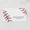 Search for baseball business cards Professional