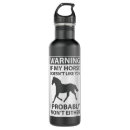 Search for horse funny water bottles riding