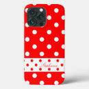 Search for red white and blue iphone cases Polka dots