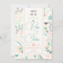 Search for hippie wedding invitations Floral