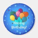 Search for birthday magnets Colorful