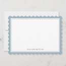 Search for scalloped note cards Simple