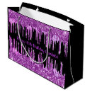 Search for purple gift bags Black