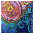 Search for bright colors tiles Funky