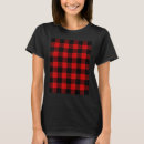 Search for red and black plaid tshirts Tartan