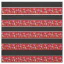Search for red black white fabric Stripe