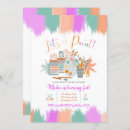Search for painting party invitations Let's paint
