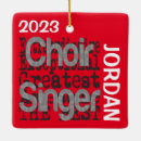 Search for singer ornaments Choir